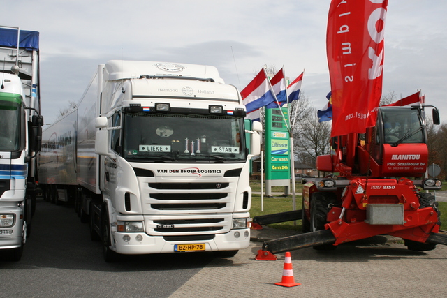 scania g bzhp78 vd broek chauffeursdag milheeze 2013