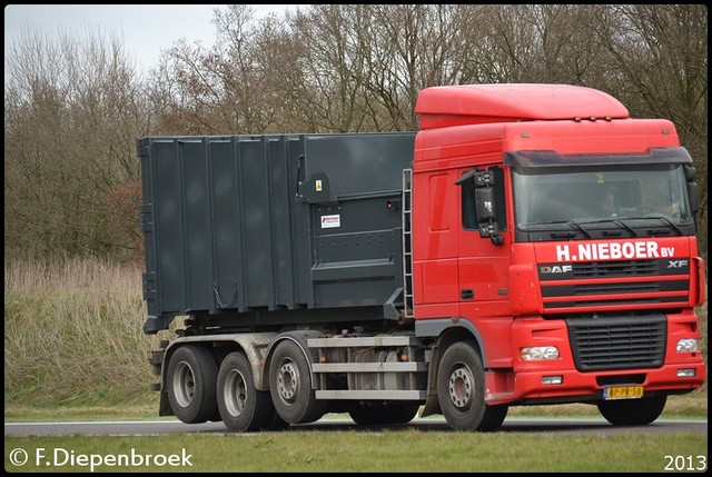 BP-PR-58 DAF XF H.Nieboer-BorderMaker Rijdende auto's