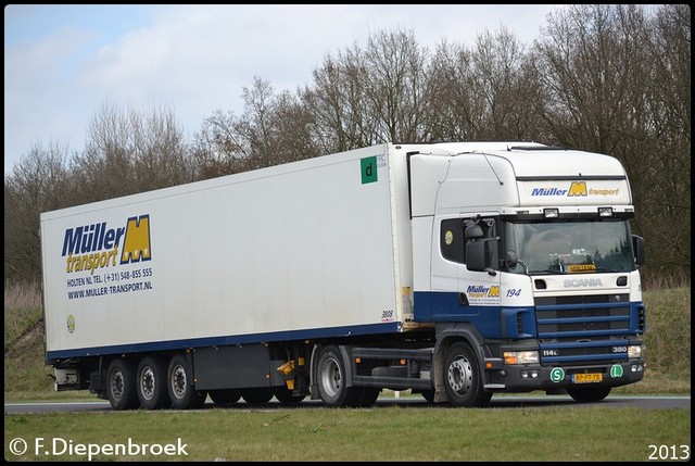 BP-PT-75 Scania 114L 380 Muller Holten-BorderMaker Rijdende auto's