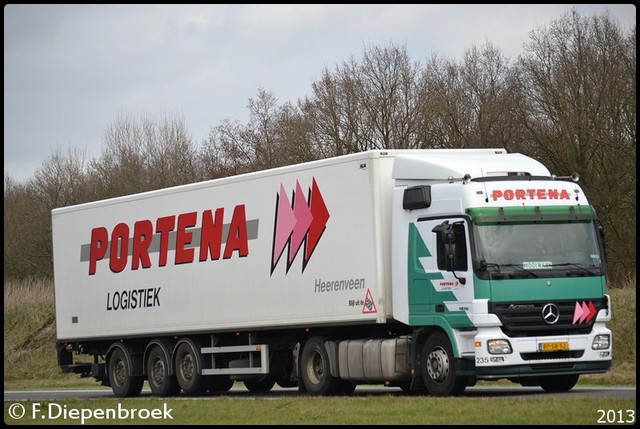 BP-SB-52 Mercedes Actros MP2 Portena-BorderMaker Rijdende auto's