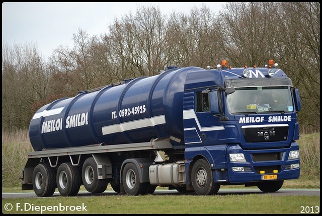 BZ-TD-51 MAN TGX Meilof Smilde-BorderMaker Rijdende auto's