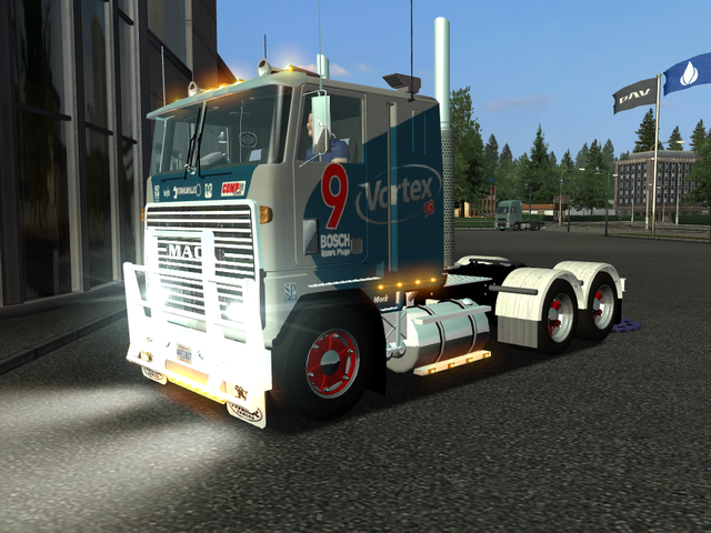 gts Mack MH 612 + interieur verv daf A 1 GTS TRUCK'S