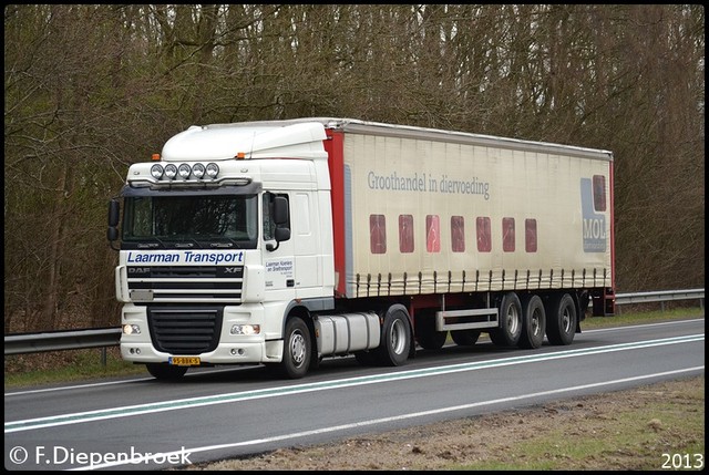 95-BBK-5 DAF XF105 Laarman Dalfsen-BorderMaker Rijdende auto's