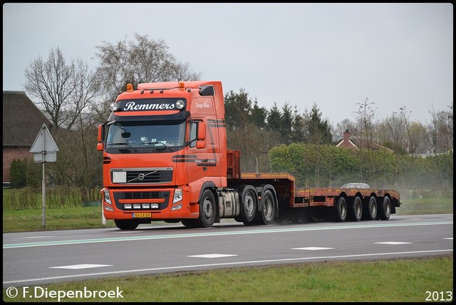 BX-LX-20 Volvo FH Remmers-BorderMaker Rijdende auto's