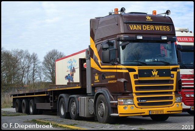 BV-DD-97 Scania R480 Van der Wees Transport-Border 2013