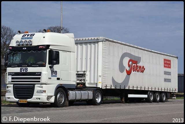 BV-GX-38 DAF XF105 Bas van Buren-BorderMaker 2013