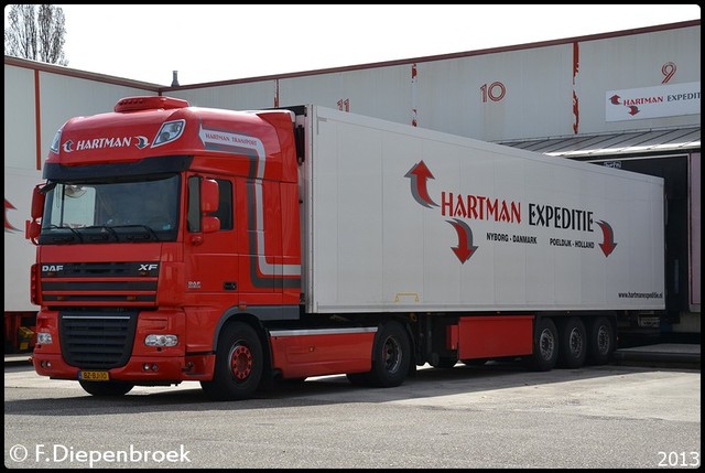 BZ-BJ-10 DAF XF105 Hartman Expeditie-BorderMaker 2013