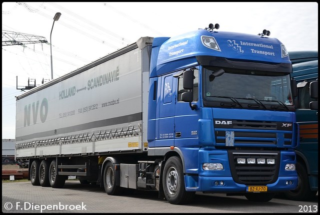 BZ-XJ-70 DAF XF105 MJL Transport-BorderMaker 2013