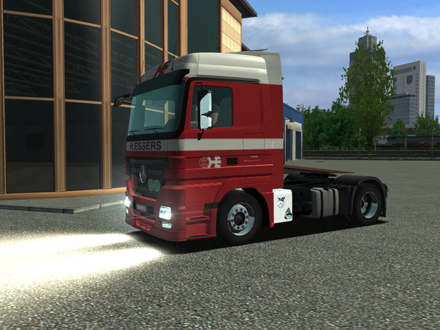 ets Mercedes Actros MP II 1841 LH + Schwarzmuller  ETS COMBO'S