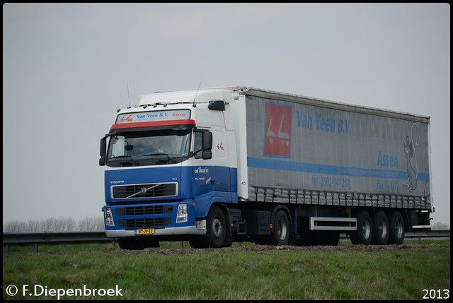 BT-JP-12 Volvo FH Van Veen Assen-BorderMaker Rijdende auto's