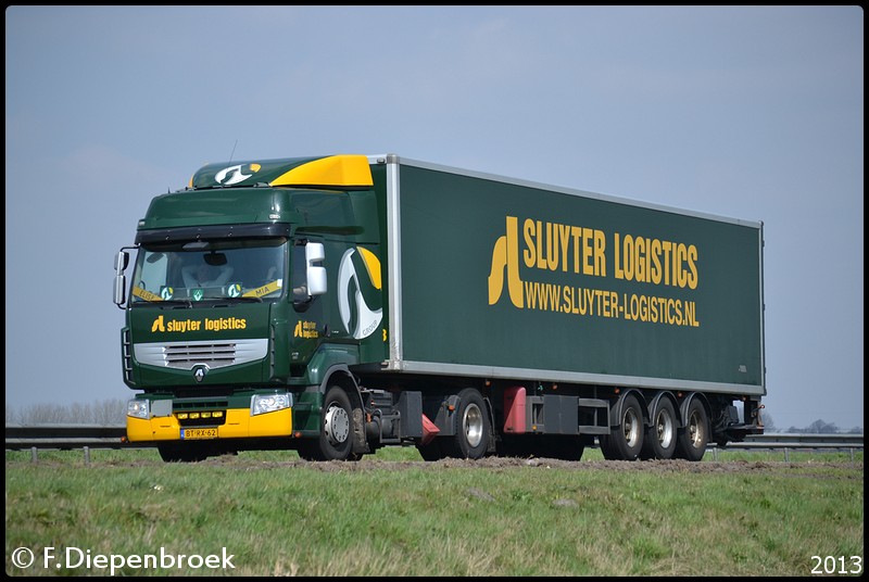 BT-RX-62 Renault Premium Sluyter Logistics-BorderM Picture - Rijdende ...