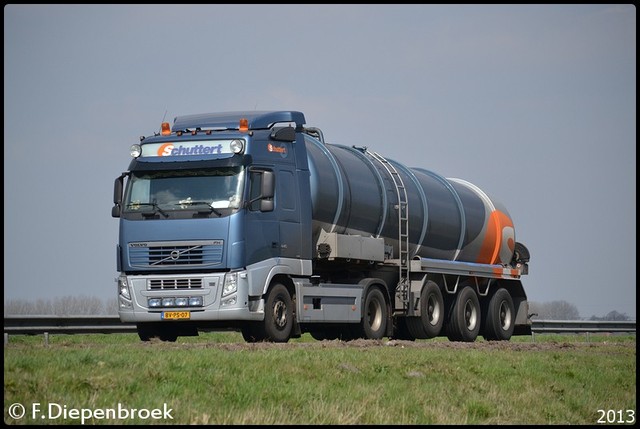 BV-PS-07 Volvo FH Schuttert-BorderMaker Rijdende auto's