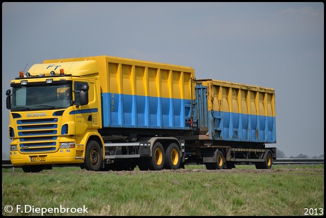 BV-TL-50 Scania R400 Feringa Transport Wedde-Borde Rijdende auto's