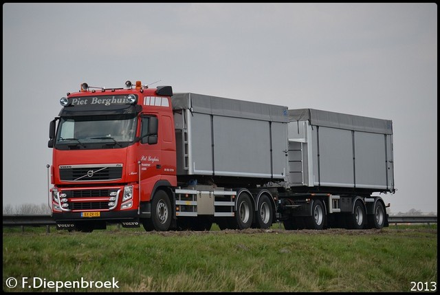 BX-ZR-15 Volvo FH Piet Berghuis-BorderMaker Rijdende auto's