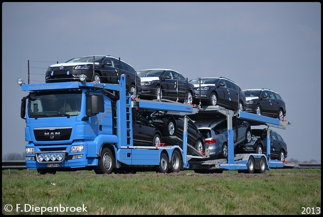 FRI M442 MAN TGX Mohlmann-BorderMaker Rijdende auto's