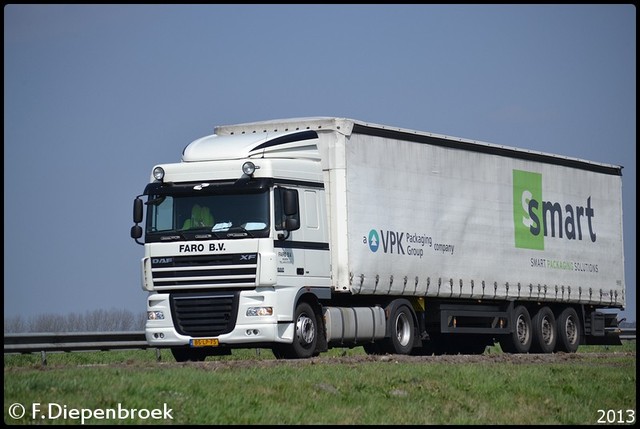 BS-LP-75 DAF XF105 Faro Waspik-BorderMaker Rijdende auto's