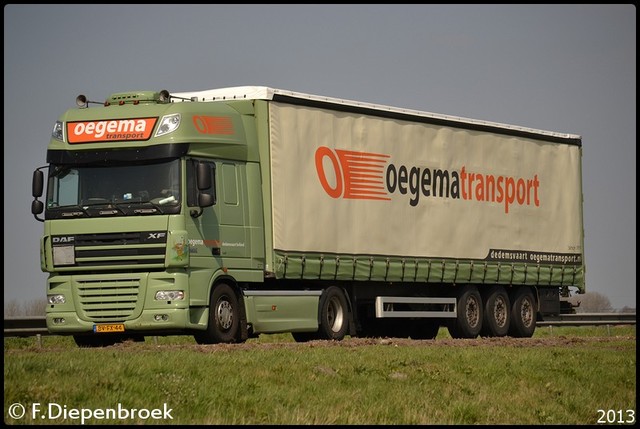 BV-FX-44 DAF XF105 Oegema-BorderMaker Rijdende auto's