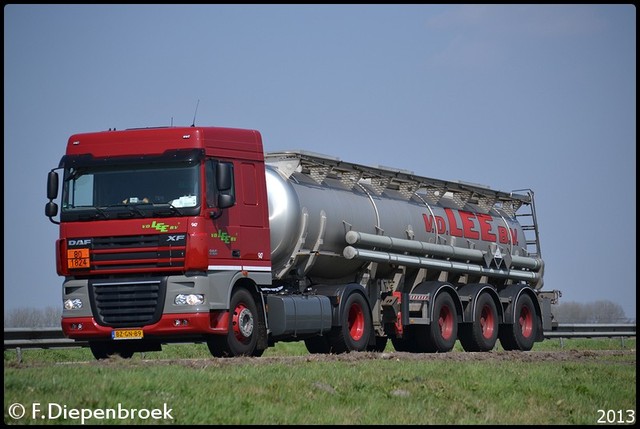 BZ-GN-89 DAF XF105 Van der Lee-BorderMaker Rijdende auto's