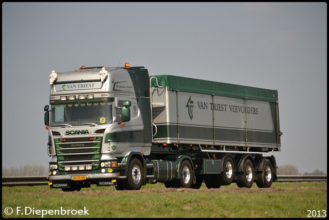 BZ-ZS-88 Scania R620 Van Triest-BorderMaker Rijdende auto's