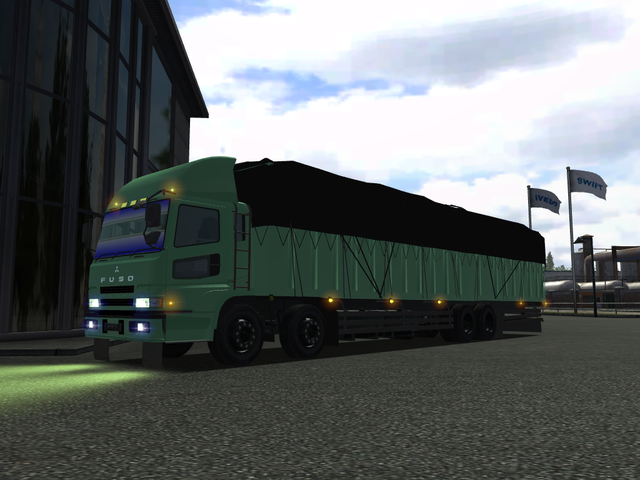 gts ukts Mitsubishi Fuso 8x4 custom verv mb A 1 GTS TRUCK'S