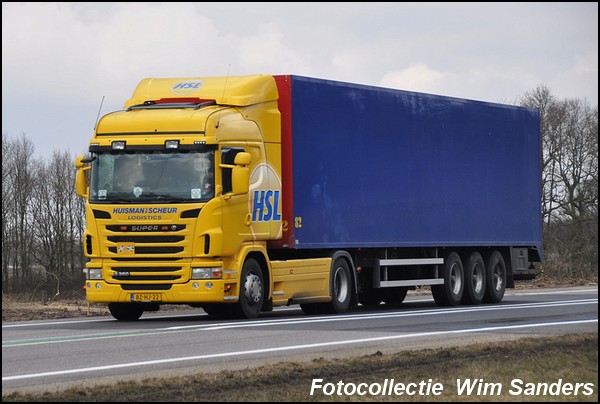 Huisman vd Scheur Logistics - Veendam  BZ-HJ-22-bo Wim Sanders Fotocollectie