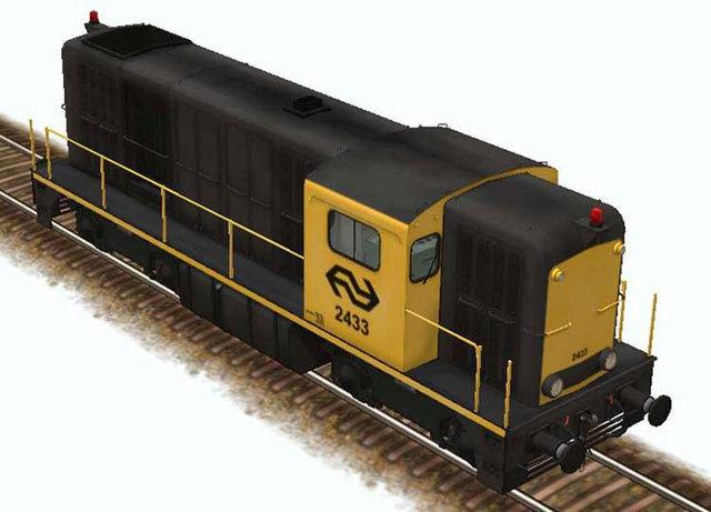 Add-On Diesel Locomotive Trainz NS 2400 loc Diversen TrainZ