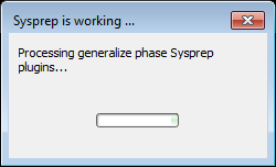 Sysprep Run and generalize 2 - 