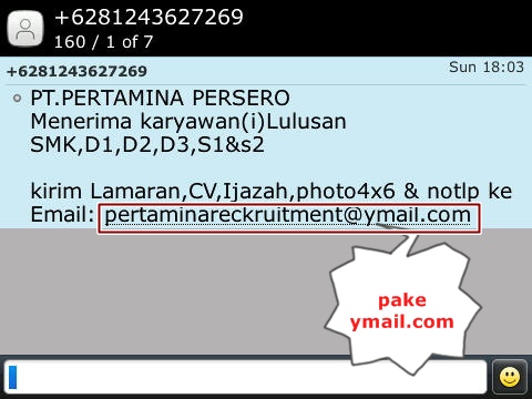 Penipuan Loker 2 - 