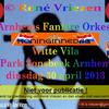 Arnhems Fanfare Orkest Koning-inne-dag WitteVilla Sonsbeek dinsdag 30 april 2013