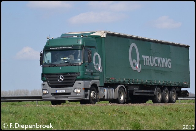 3T5-2167 Mercedes Actros Q Trucking-BorderMaker Rijdende auto's