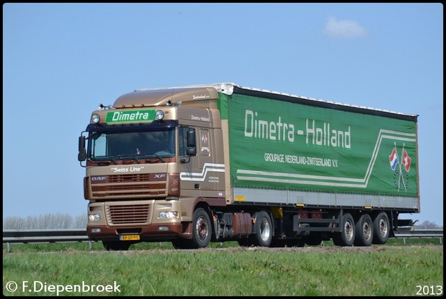 BP-XP-95 DAF XF Dimetra-BorderMaker Rijdende auto's