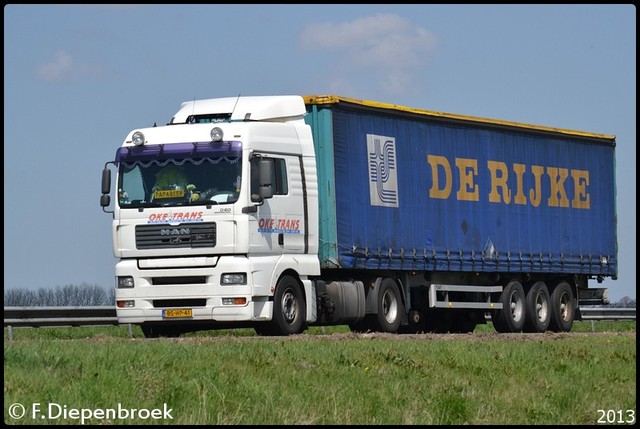 BS-HP-41 MAN TGA Oke Trans-BorderMaker Rijdende auto's