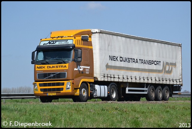 BS-PH-78 Volvo FH Niek Dijkstra-BorderMaker Rijdende auto's