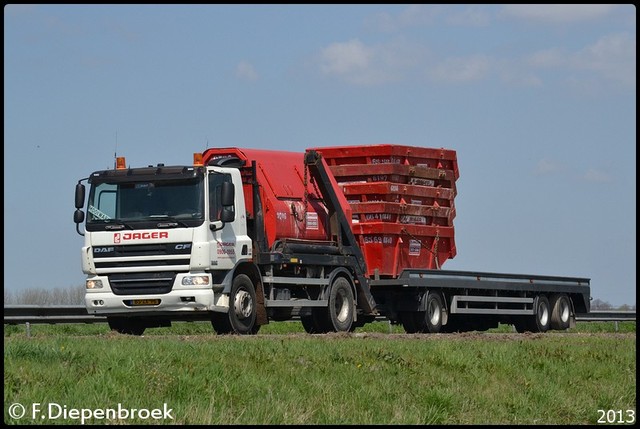 BS-ZX-96 DAF CF Jager Midwolde-BorderMaker Rijdende auto's