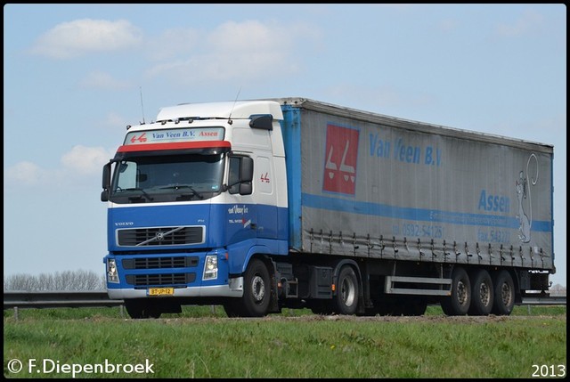 BT-JP-12 Volvo FH Van Veen Assen-BorderMaker Rijdende auto's