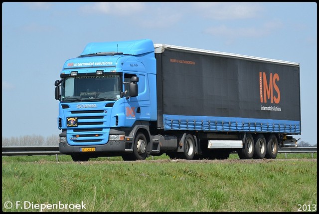 BT-LN-82 Scania R420 IMS Veendam-BorderMaker Rijdende auto's