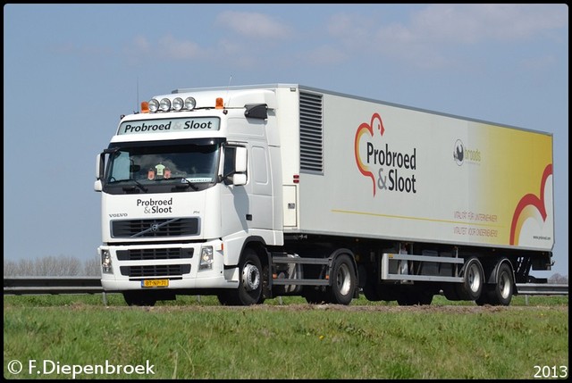 BT-NP-71 Volvo FH Probroed en Sloot-BorderMaker Rijdende auto's