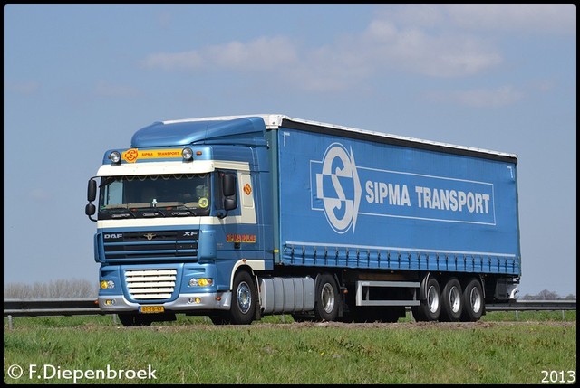 BT-TB-97 DAF 105 Sipma Rolde-BorderMaker Rijdende auto's