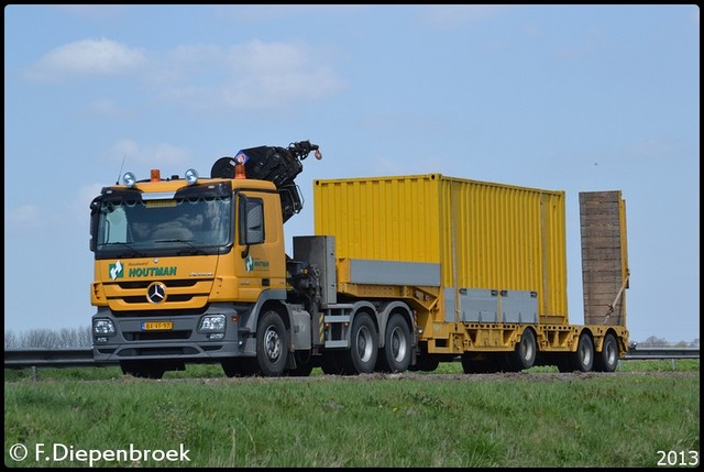 BX-VF-97 Mercedes Actros MP3 Bouwbedrijf Houtman-B Rijdende auto's