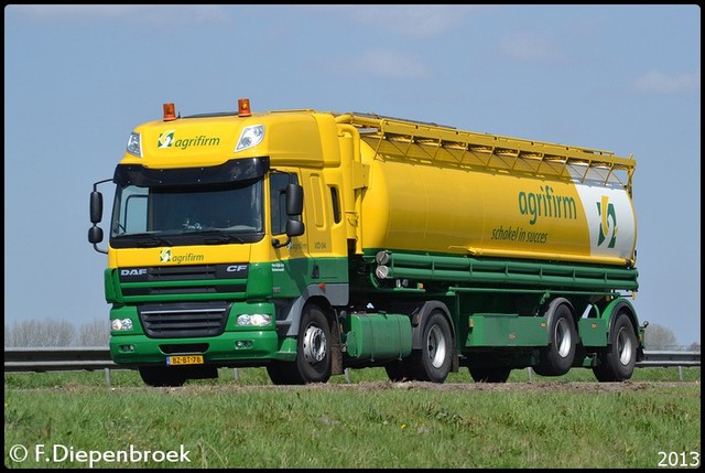 BZ-BT-78 DAF CF van Dijk Ruinerwold-BorderMaker Rijdende auto's