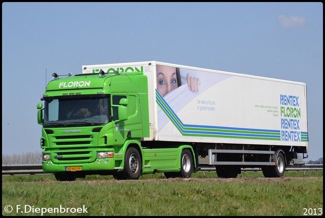 BZ-HG-99 Scania P280 Floron-BorderMaker Rijdende auto's