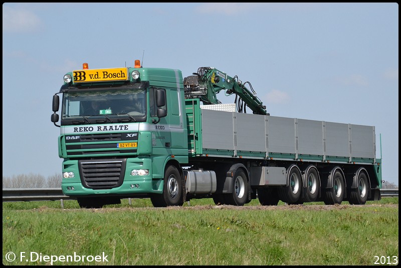 BZ-VT-89 DAF 105 Reko Raalte-BorderMaker - Rijdende auto's