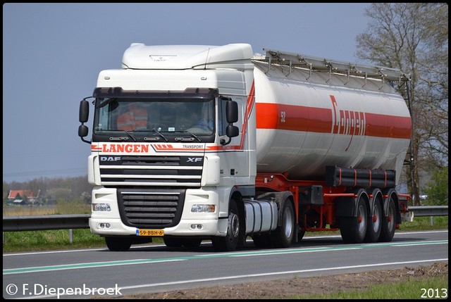 59-BBH-6 DAF XF105 Langen-BorderMaker Rijdende auto's