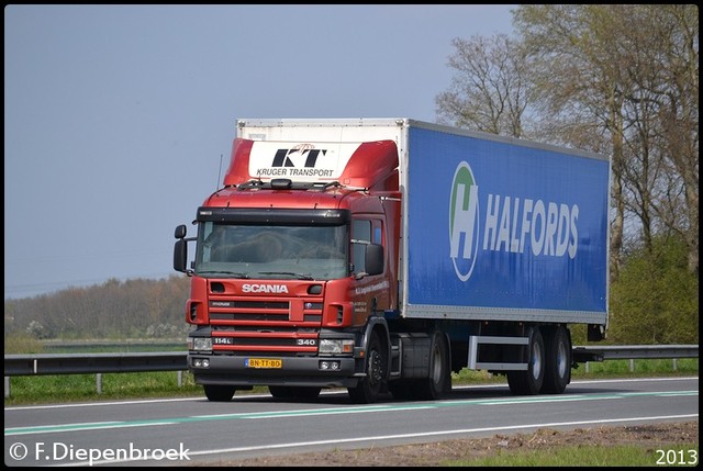 BN-TT-80 Sania 114L 340 Kruger Transport-BorderMak Rijdende auto's