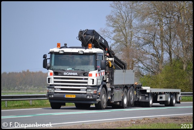 BN-VN-91 Scania 114G 380 Simon Benus-BorderMaker Rijdende auto's