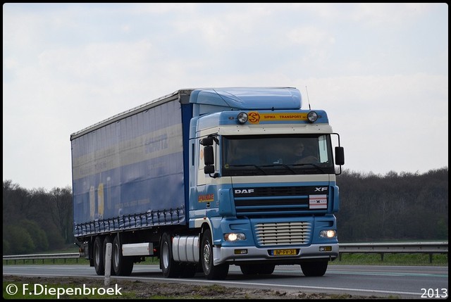 BP-FV-31 DAF XF Sipma Rolde-BorderMaker Rijdende auto's