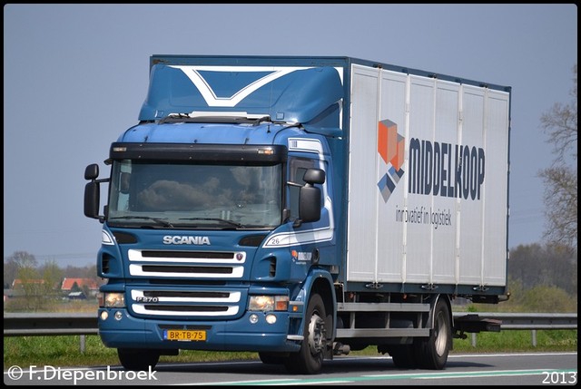 BR-TB-75 Scania P270 Midelkoop Transport-BorderMak Rijdende auto's