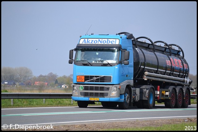 BS-FN-42 Volvo FH Van der Lee-BorderMaker Rijdende auto's