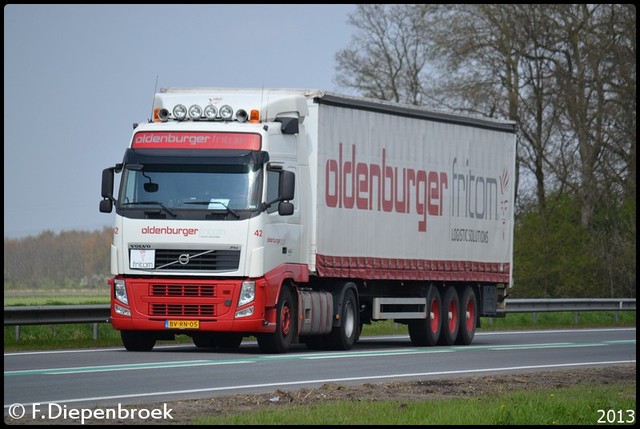 BV-RN-05 Volvo FH Oldenburger Veendam-BorderMaker Rijdende auto's