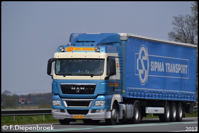 BZ-FV-29 MAN TGX Sipma Rolde-BorderMaker Rijdende auto's